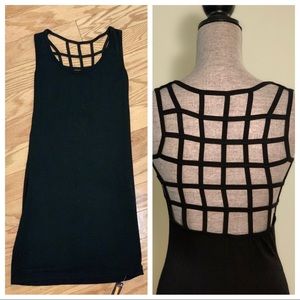 Little Black Dress With Back Cutouts NWT